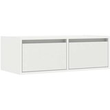 TV ormarić s LED svjetlima bijeli 75x35,5x25 cm | Eponuda.ba