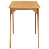  Vrtni blagovaonski stol 110 x 56 x 75 cm masivno bagremovo drvo | shoptok.hr