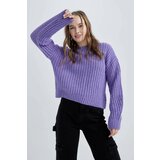 Defacto Oversize Fit Crew Neck Knitwear Pullover Cene