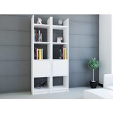 Woody Fashion Bookshelf Esby 102, 66,2x150x29,5 cm, Bijela | Eponuda.ba