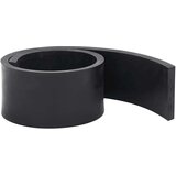 vidaXL Gumeni rub za snježni plug crni 100x8x1 cm | shoptok.hr