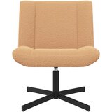  Stolica na kotačiće Bež 63 x 75 x 76 cm Janjeća koža | shoptok.hr