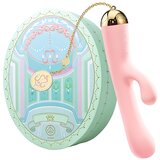 Zalo Ichigo Rabbit - Pametan, punjiv, vodootporan vibrator s klitorisnom rukom (roza) | shoptok.hr