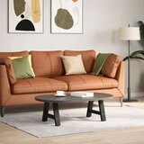  Noge za klubsko mizico v obliki črke A, 2 kosa, črne, 30 x (30-31) cm, jeklo, (22123936) | Shoptok.si