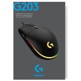 Logitech G203 LIGHTSYNC Corded Gaming Mouse Black | Eponuda.ba