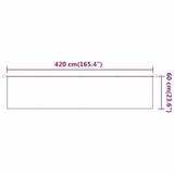  Okomita tenda svjetlozelena 60 x 420 cm od tkanine Oxford | shoptok.hr