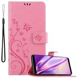 Cadorabo Samsung Galaxy S8 PLUS v klasična zlata - ovitek v cvetličnem dizajnu z magnetnim zapiranjem, stoječo funkcijo in režami za kartice, (20564060) | Shoptok.si