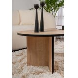 Hanah home Klub sto Sable, 119x40x60cm, Smeđa | Eponuda.ba