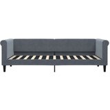 vidaXL Izvlečna dnevna postelja s predali temno siva 80x200 cm žamet, (20936442) | Shoptok.si