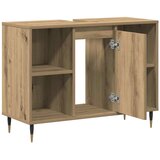  Kupaonski ormar s policom Umjetnički hrast 80 x 33 x 60 cm | shoptok.hr