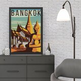 Wallity uramljena slika Bangkok, 40x55 cm Cene