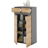 MID.YOU omara za čevlje antracit, barve hrasta | Shoptok.si