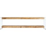 Maison Chic TV omarica - TV stojalo - Televizijska omarica 150x30x40 cm trden mangov les, (21700480) Cene