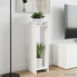  Stalak za biljke s policom 2 pcs Bijeli 30 x 30 x 100 cm | Eponuda.com