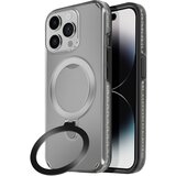 AVIZAR Ohišje MagSafe, odporno na udarce, za iPhone 14 Pro s stojalom, Črna, (5000014428) | Shoptok.si
