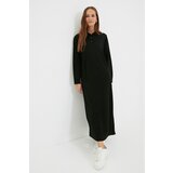 Trendyol Black Polo Neck Sweater Dress Cijene
