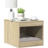 vidaXL Omara za mačje stranišče sonoma hrast 47x59x42 cm inž. les | Shoptok.si