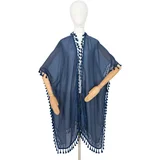 Art of Polo Woman's Pareos Sz23181-3 Navy Blue