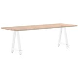  Noge za jedilno mizo v obliki črke A, 2 kosa, bele barve, 50 x (72-73) cm, jeklo, (22123465) | Shoptok.si