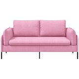 SOFA za dvije osobe Ružičasta 188 x 81 x 89 cm Tkanina | shoptok.hr