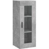  Visoka komoda siva betona 34,5x34x180 cm od konstruiranog drva | shoptok.hr