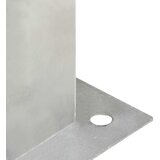 Sidra za stupove 4 kom od pocinčanog metala 141 mm | shoptok.hr