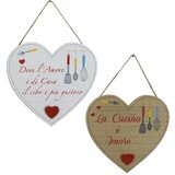  Viseče srce iz kartona za dodelavo 17x16 cm | Shoptok.si