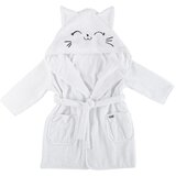 Bubaba by FreeON ogrtač za kupanje sa štikom mačka, 104/110/116 white | shoptok.hr