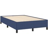  s oprugama i madracem plavi 120 x 190 cm od tkanine | shoptok.hr