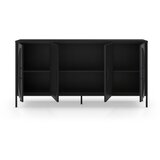 Marckeric Črna komoda 160x90 cm Tayra – | Shoptok.si