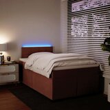 Box spring krevet s madracem ružičasti 120 x 200 cm baršunasti | shoptok.hr