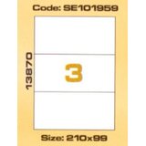 Utility Etikete 210 x 99 mm | Shoptok.si