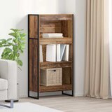 vidaXL Ormarić za knjige Staro drvo 80 x 30 x 155 cm Konstruirano drvo | shoptok.hr