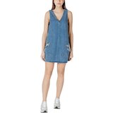 Replay Kratke obleke W9219.000.624 83A Modra | Shoptok.si