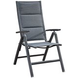 SUNFUN Vrtni stol Sunfun Maja (68 x 61 x 110 cm, aluminij in tekstil, antracitne barve) Cene