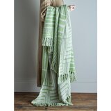 Bloomingville Zelena odeja iz mešanice bombaža 130x155 cm Velva – | Shoptok.si