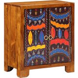 vidaXL Bivak Multicolor 50x35x60 Masivni les Akacija | Shoptok.si