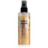 Girls Collection Gold Glow posvetlitvena meglica za obraz in telo z bleščicami 100 ml
