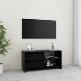 Furnova TV omarica črna 80x31x39 cm trdna borovina, (21923144) Cene