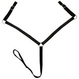 vidaXL Western Sedlo, Uzda i Obujmica Prava Koža 15 " Crno | shoptok.hr