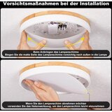 VIKAEY 40 cm LED stropna svetilka - 36 W | Shoptok.si