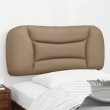  Jastuk za uzglavlje Hvar boja cappuccina 90 cm od umjetne kože | shoptok.hr