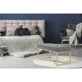 Kayoom KLOP BREZ NASLONA, kovina, umetna masa, tekstil, leseni material siva, zlate barve | Shoptok.si