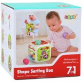  Edukativna kocka za bebe Sorter 7u1 - šarena | Shoptok.si