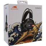 Baracuda Conch BGH-031 gaming slušalice s mikrofonom, crne | shoptok.hr