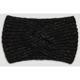 Marisse Knitted Headband Black | Shoptok.si
