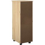  Mobilni ormar Smeđa 34 x 39 x 93,5 cm Čvrsto borovo drvo | Eponuda.ba
