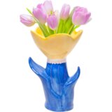 DOIY Vaza Cvet, velika, plava i žuta, | ePonuda.com