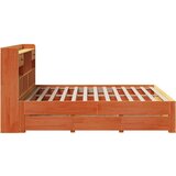  Krevet s regalom za knjige bez madraca 180x200 cm od borovine | shoptok.hr