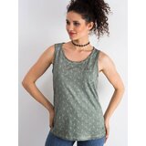 Fashion Hunters Khaki top romance | Shoptok.si